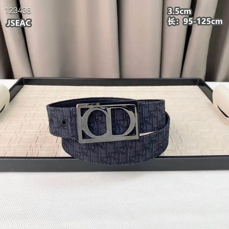 Dior belt 35mmX95-125cm 8L25